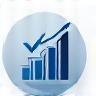 Icône de résultats durables